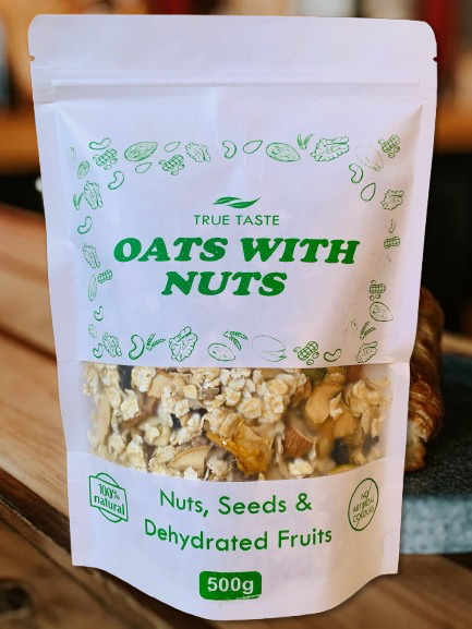 Oats With Nuts Breakfast Essential