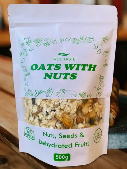Oats With Nuts Breakfast Essential