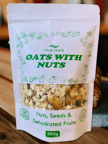 Oats With Nuts Breakfast Essential
