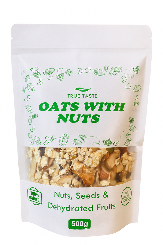 Oats With Nuts Breakfast Essential